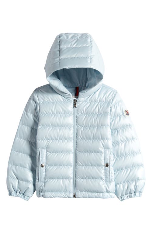 Moncler Kids' Sesen Quilted Down Jacket Light Blue at Nordstrom,