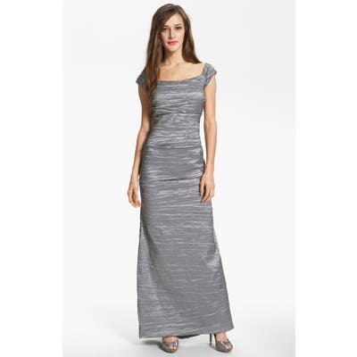 Alex Evenings Taffeta Mermaid Gown
