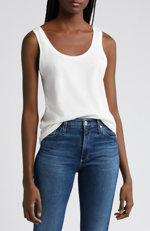 AG Esther Stretch Cotton Tank at Nordstrom,
