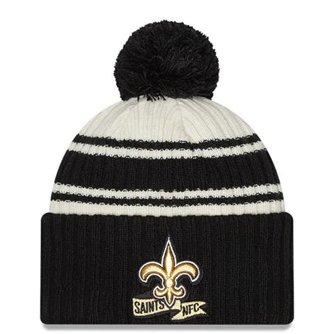 Dallas Cowboys New Era Gray Core Cuffed Pom Knit Hat