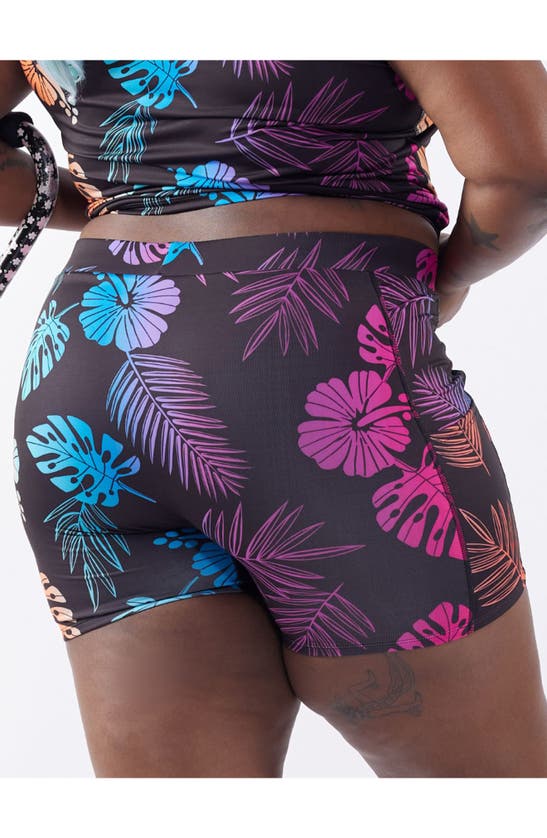 Shop Tomboyx 4.5-inch Swim Shorts In Tropadelic