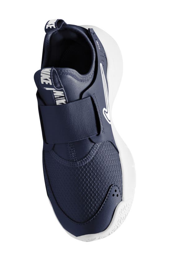 Nike Flex Runner 3 Slip-on Shoe In Midnight Navy/ White