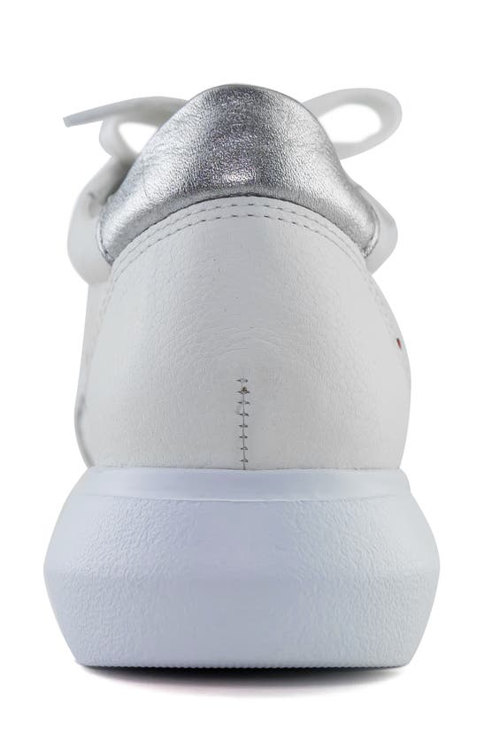 Shop Marc Joseph New York Banes Court Sneaker In White Napa Soft