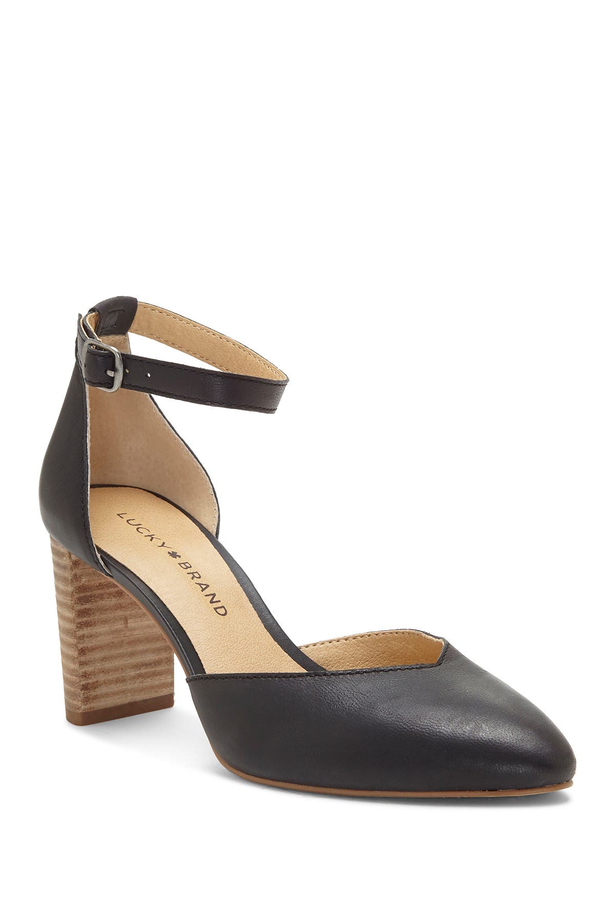 Lucky brand mariannah stack heel pump Clearance