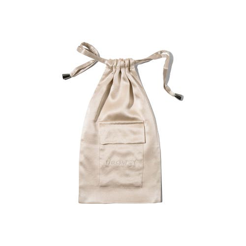 Drowsy Sleep Co . Silk Carry Pouch In Dusty Gold