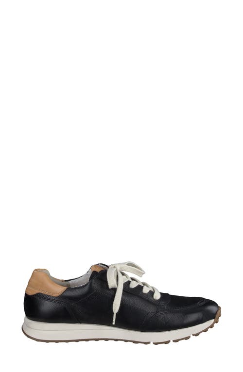 Paul Green Avery Sneaker In Black Simba Combo