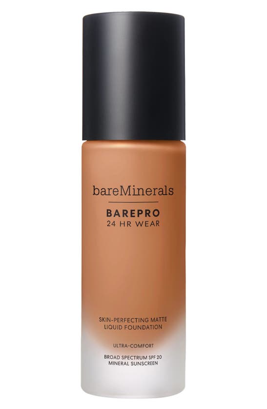 Bareminerals ® Barepro 24hr Wear Skin-perfecting Matte Liquid Foundation Mineral Spf 20 Pa++ In Medium Deep 46 Cool