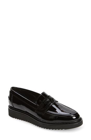 Kurt Geiger London Kala Penny Loafer In Black
