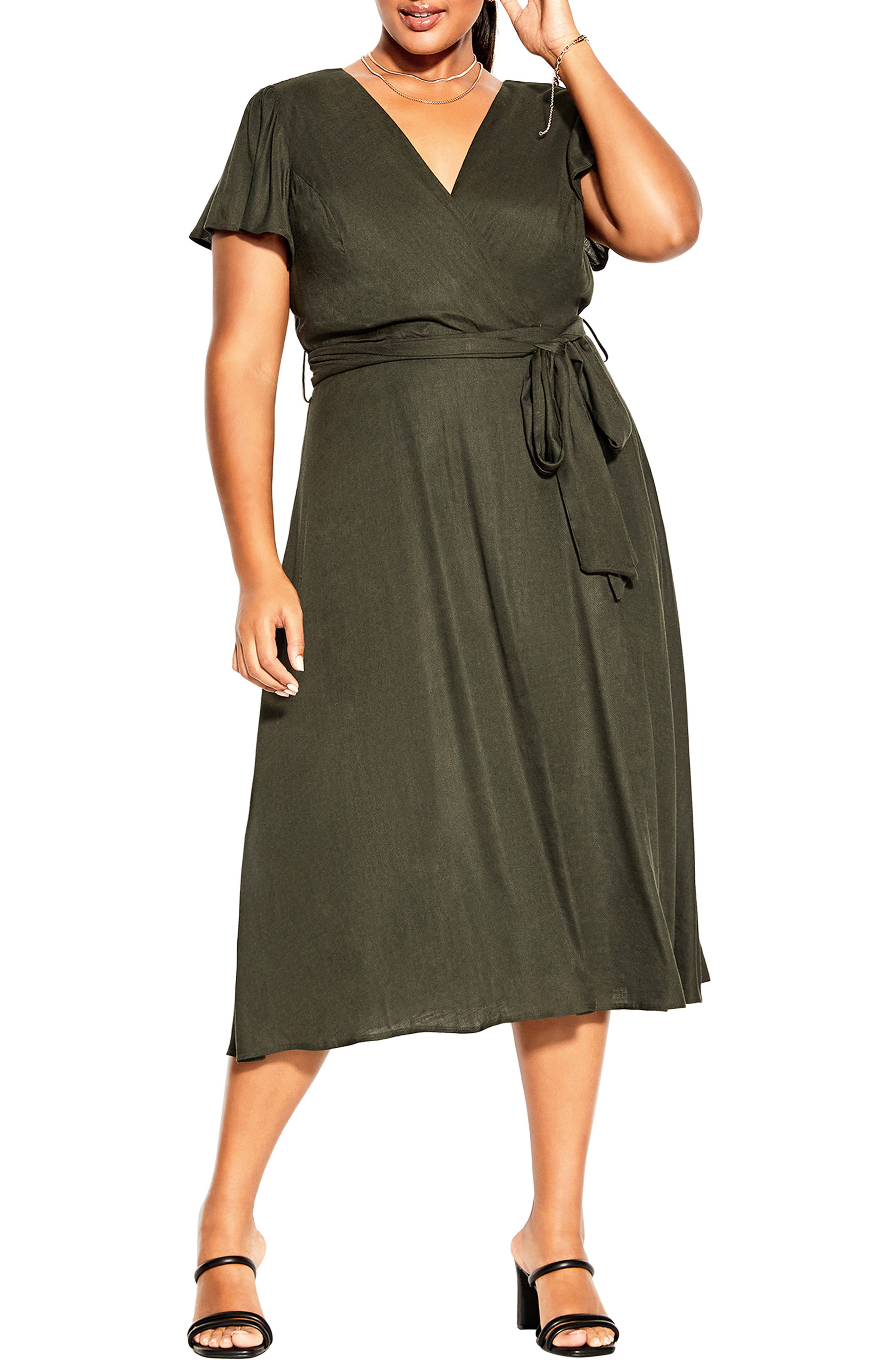 wrap dress size 18