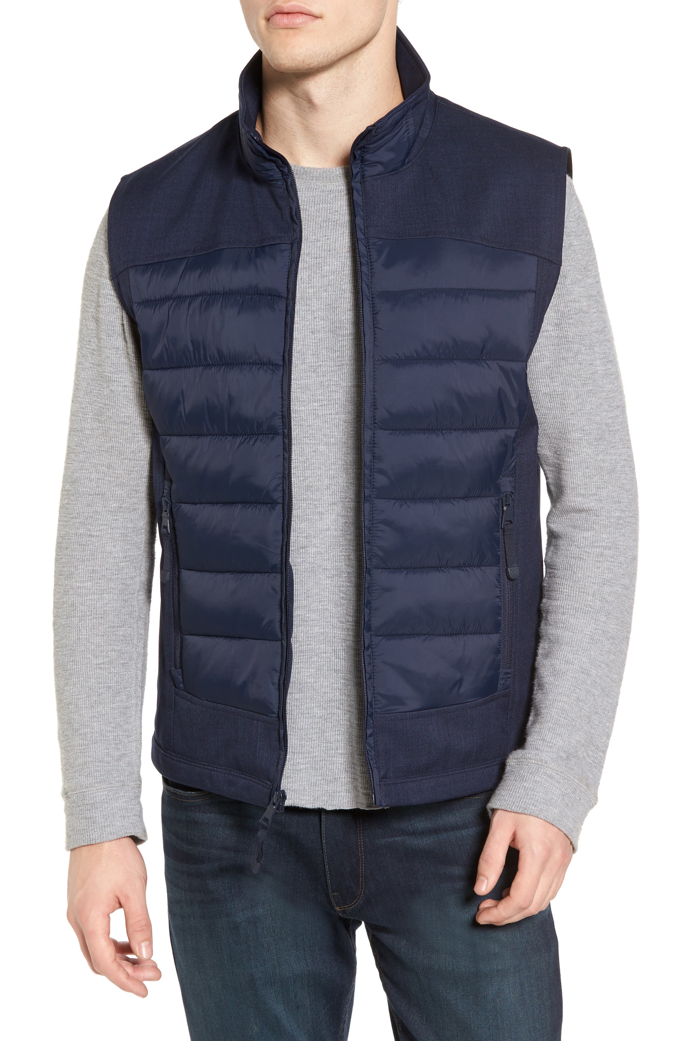 black rivet vest