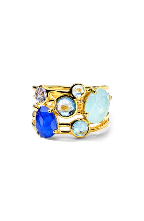 Ippolita 18k Gold Rock Candy Gelato 6-stone Cluster Ring In Alpine In Gold
