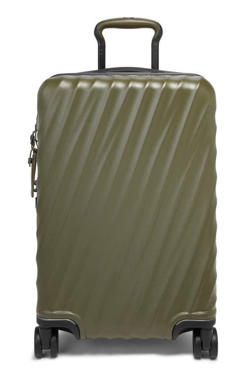 Tumi 22-Inch 19 Degrees International Expandable Spinner Carry-On in Olive Texture 