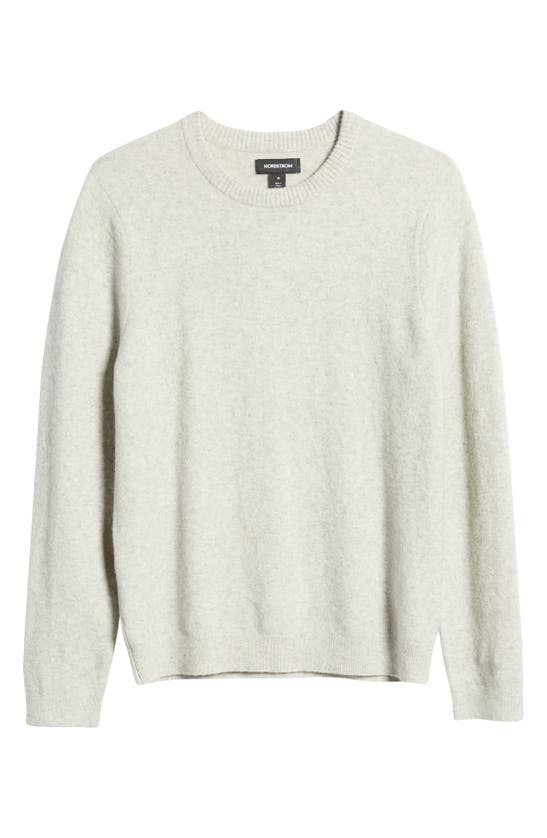 Nordstrom Crewneck Sweater In Grey Silk Heather