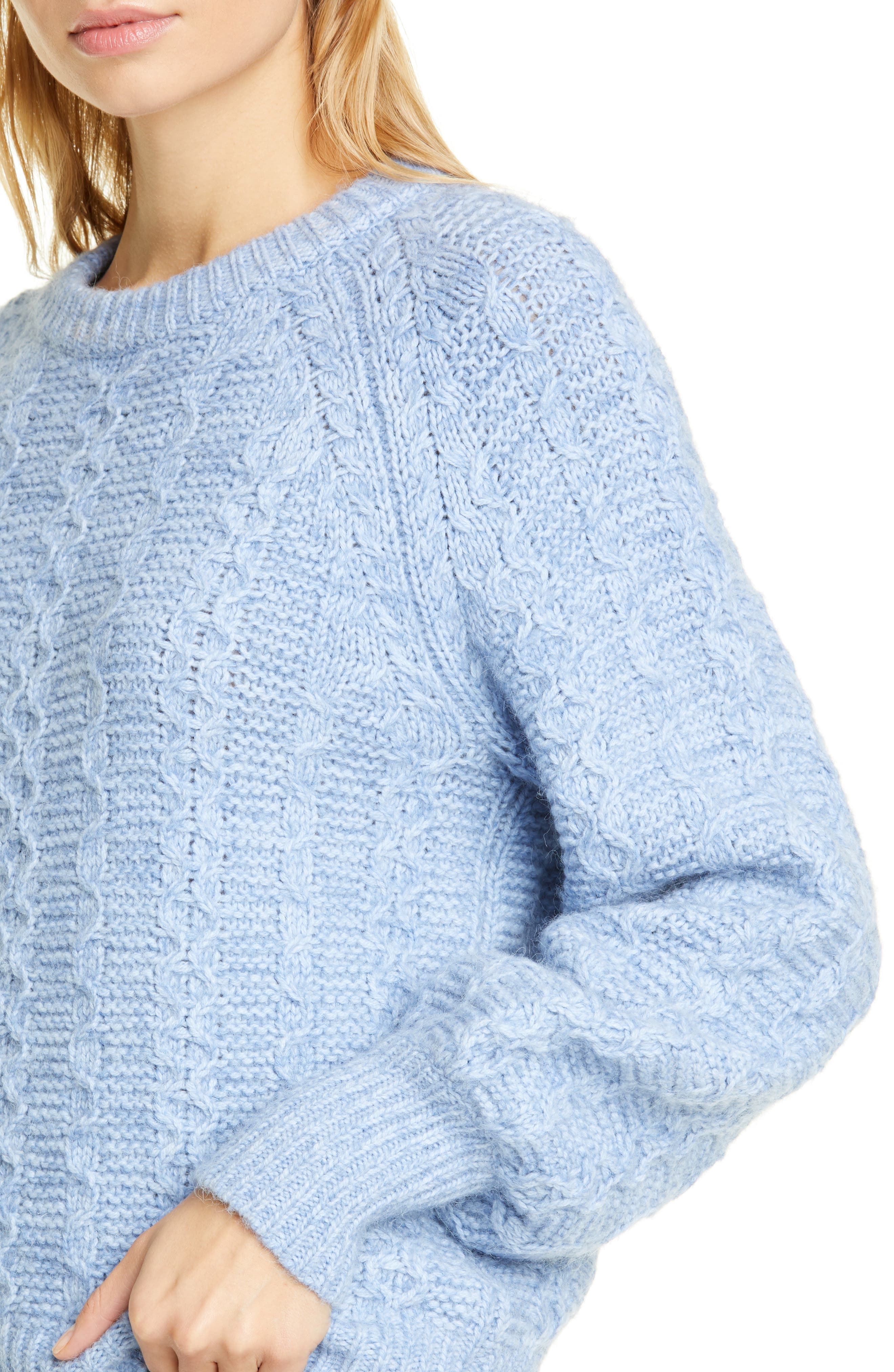 rebecca taylor cable knit sweater