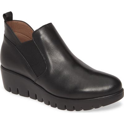 Wonders C-33176 Chelsea Boot, Black