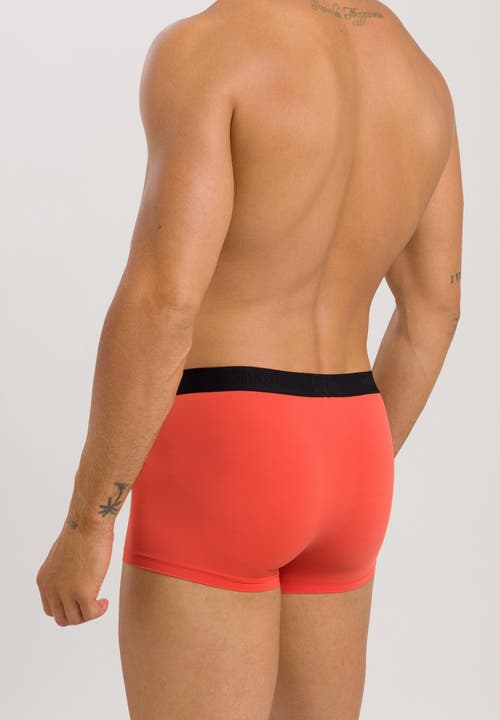 Hanro Micro Touch Boxer Brief In Tiger Lily