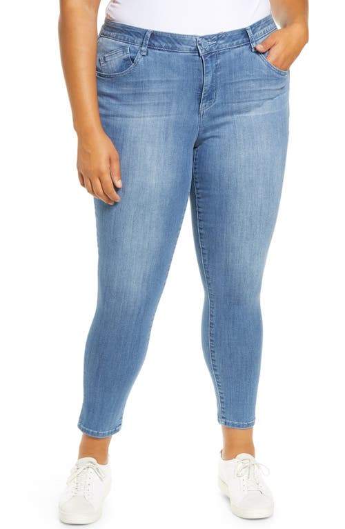Wit & Wisdom 'Ab'Solution High Waist Utility Jeans Lb - Light Blue at Nordstrom,