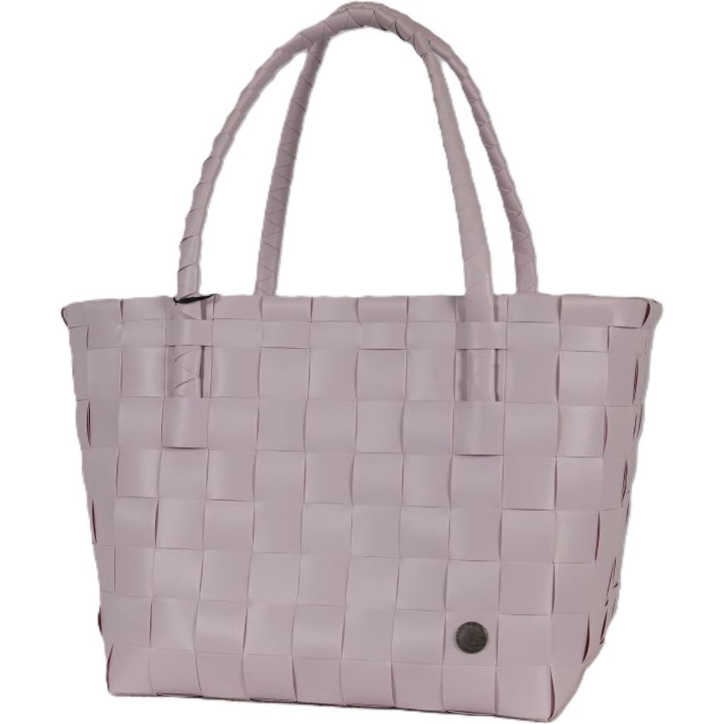 Handed By Paris Recycled Plastic Tote Bag In Soft Lilac