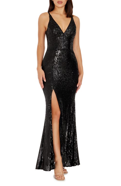 Dress the Population Iris Sequin Gown at Nordstrom,