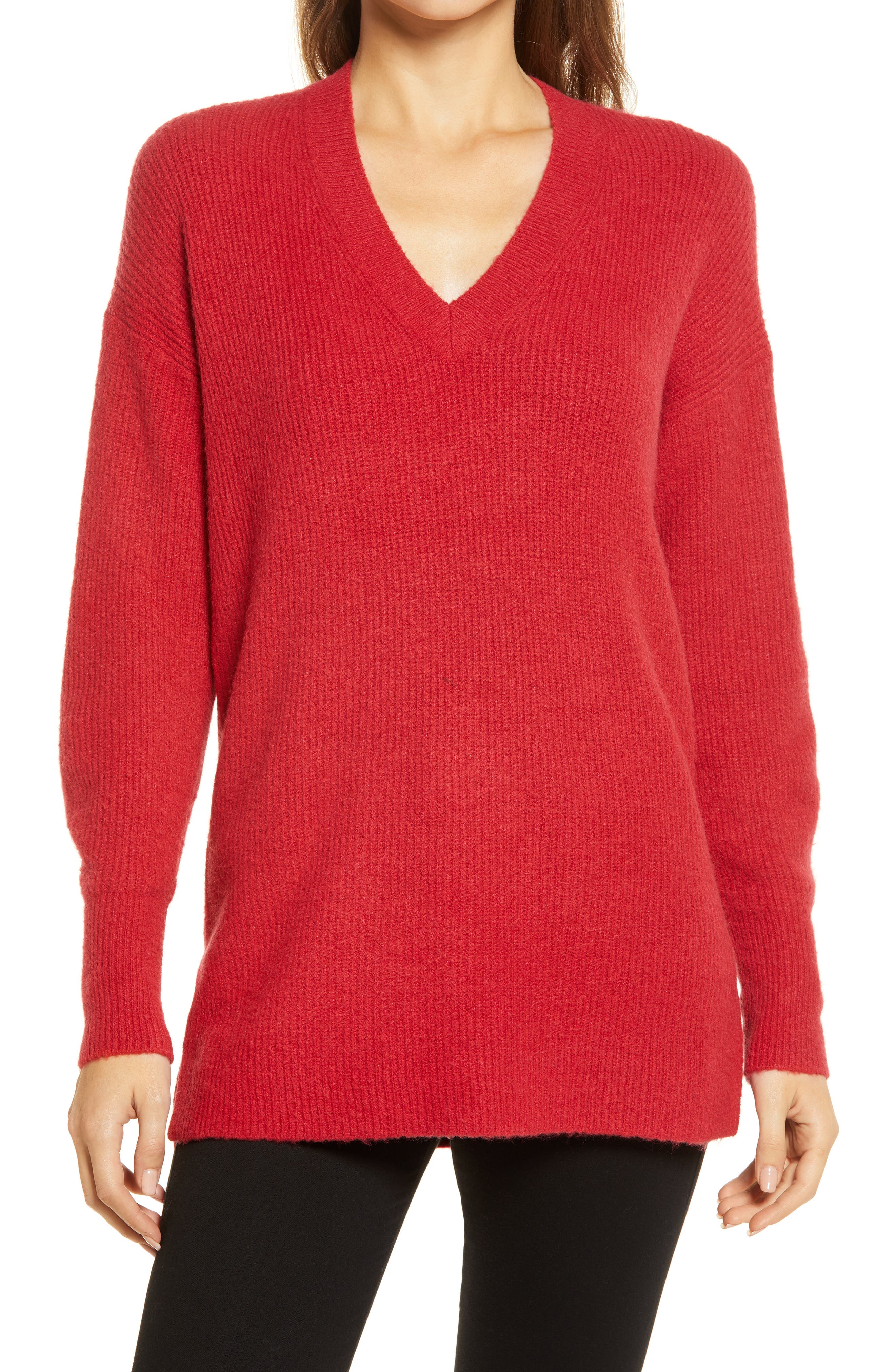 halogen tunic sweater