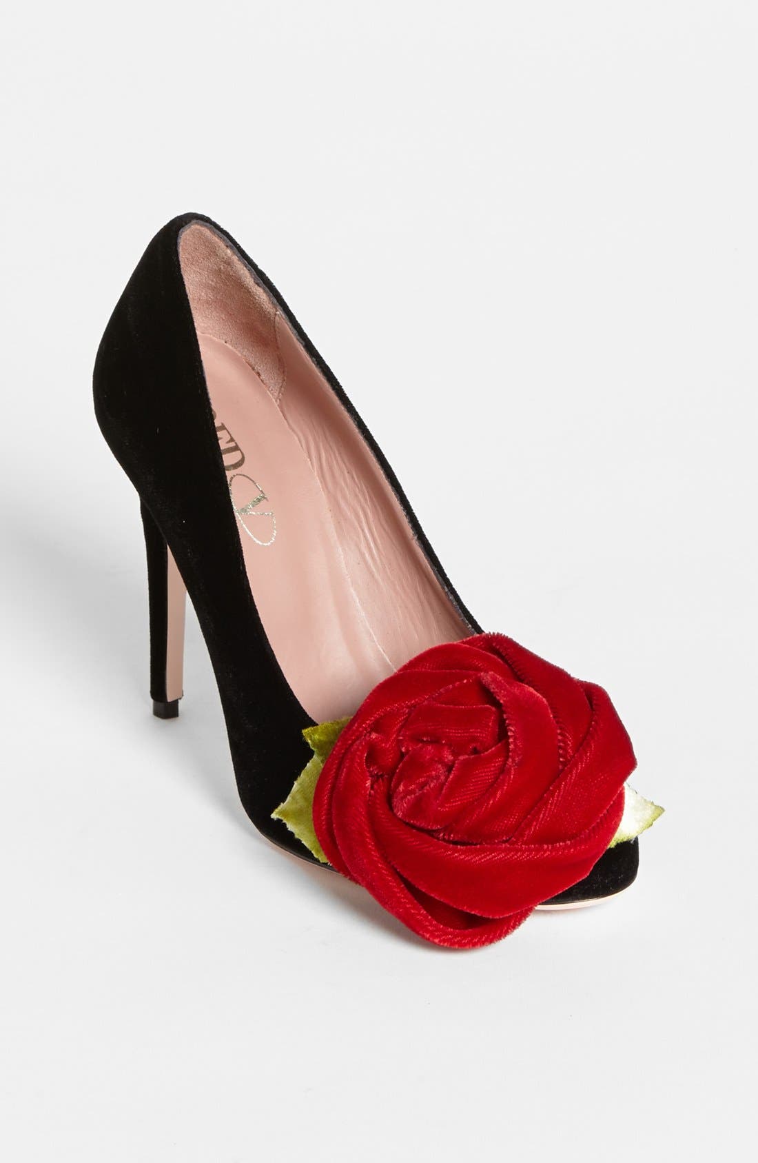 valentino velvet pumps