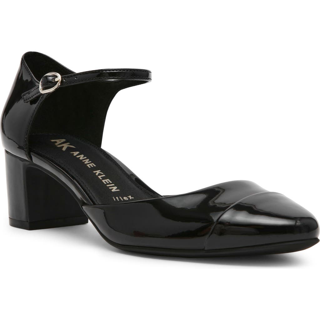 Anne Klein Pizetta Pump In Black Patent
