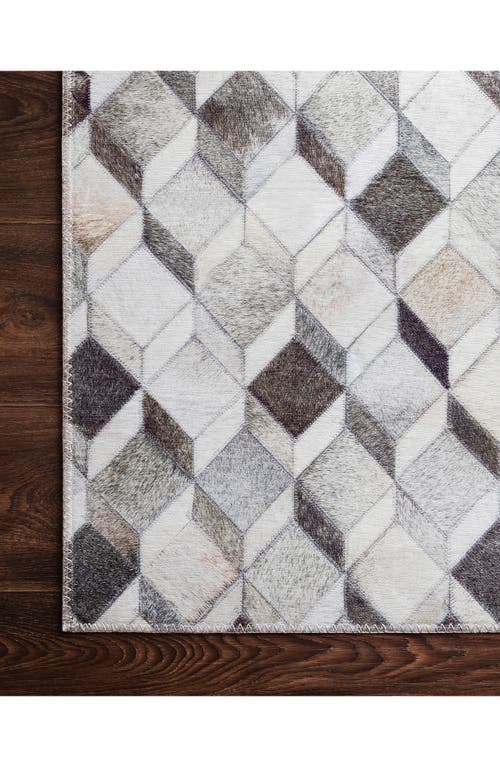 Loloi Maddox Collection Rug In Grey/mocha