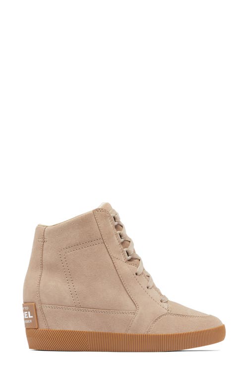 Shop Sorel Out N About Wedge Ii Shoe In Omega Taupe/gum 2