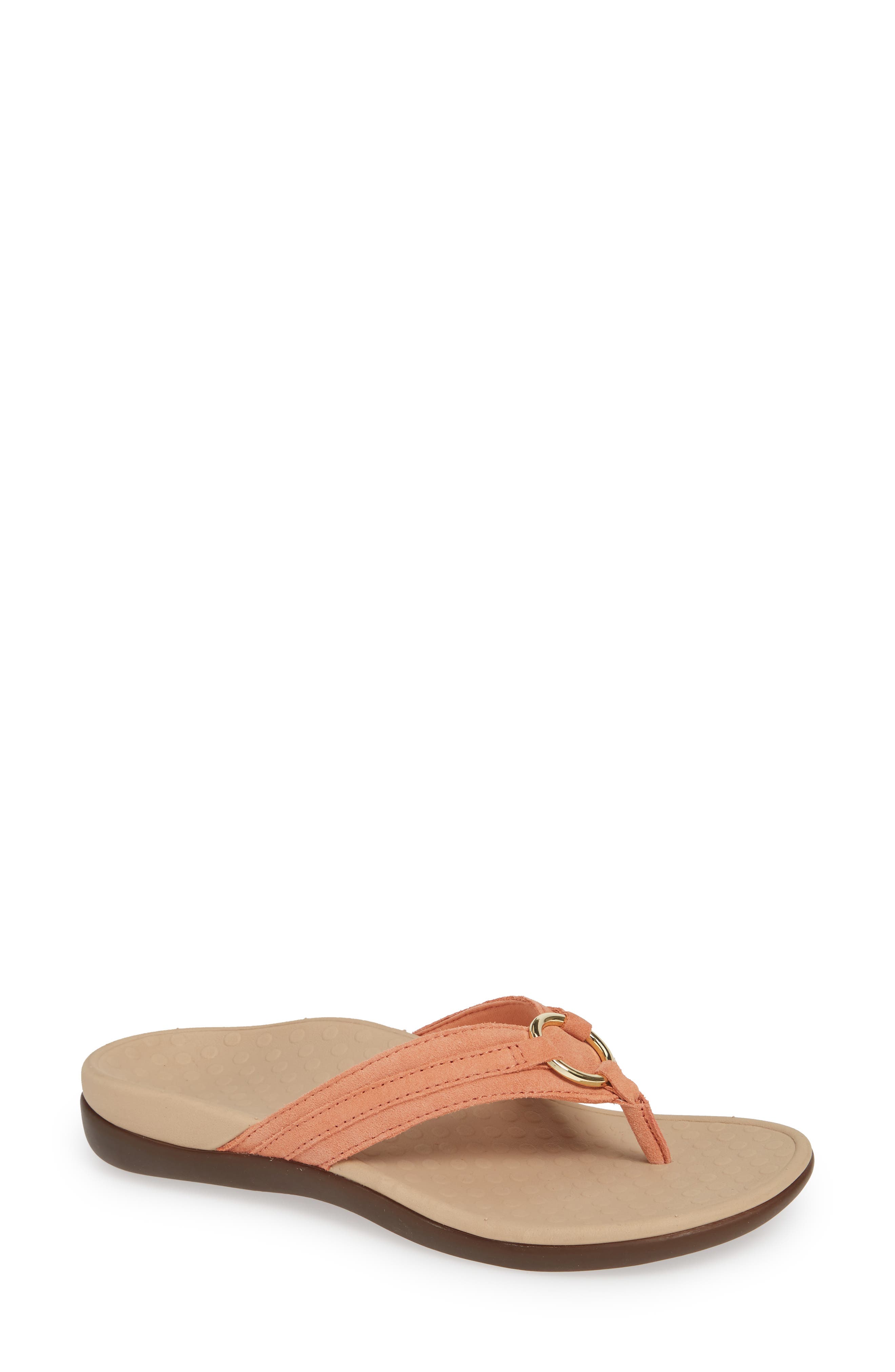 Vionic Aloe Flip Flop, Coral