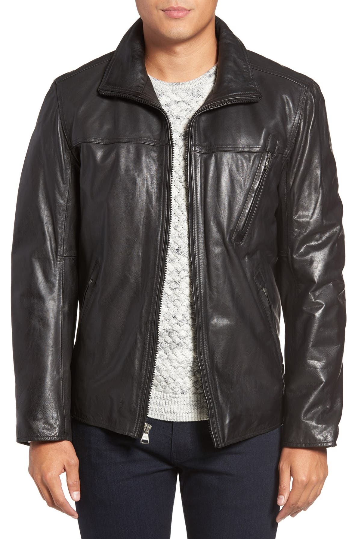 Marc New York by Andrew Marc Plymouth Lightweight Leather Jacket ...