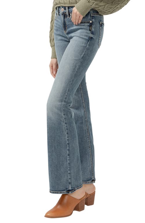 SILVER JEANS CO. SILVER JEANS CO. SUKI CURVY MID RISE BOOTCUT JEANS 
