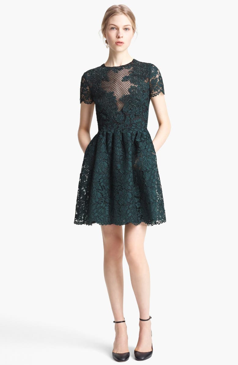 Valentino Embroidered Lace Dress | Nordstrom