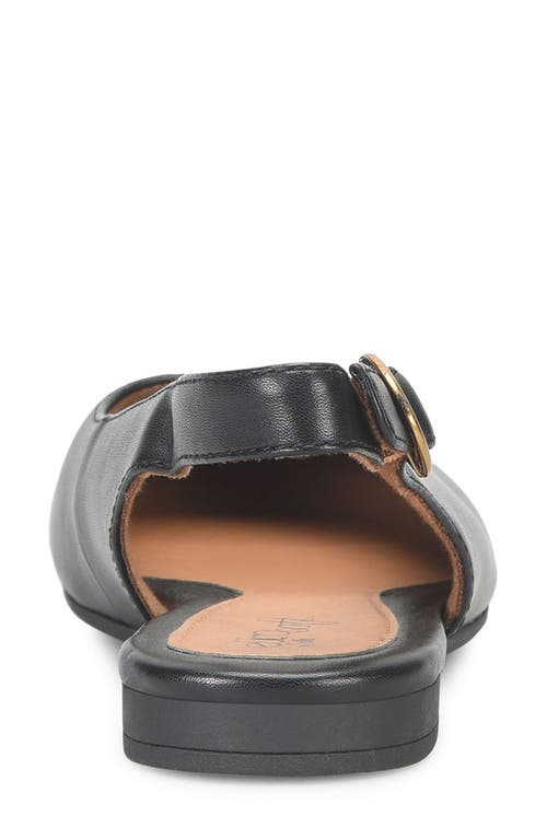 Eurosoft Kelsa Slingback Flat In Black