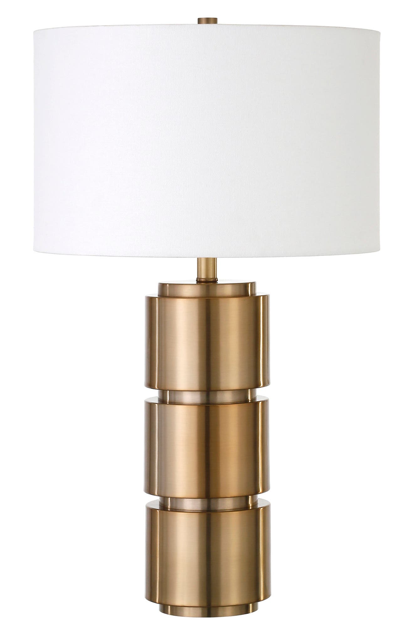 Hudson & Canal Campbell Brass Table Lamp In Gold