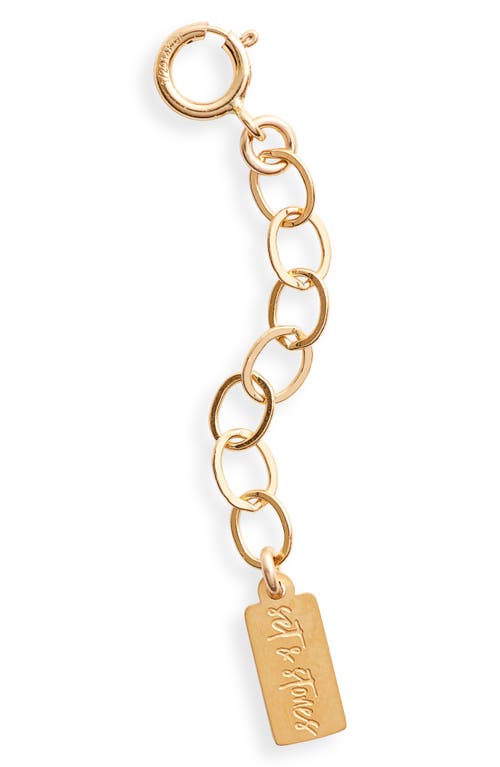 Set & Stones Extender Chain in Gold In at Nordstrom