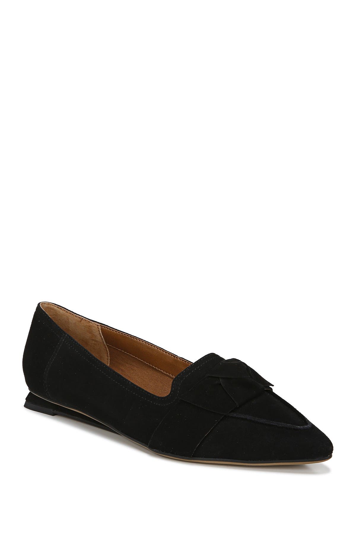 franco sarto pointy toe leather flats