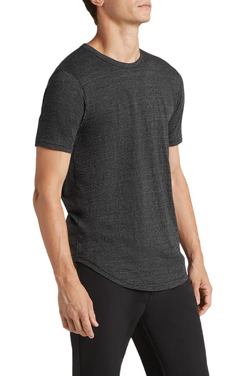 Shop Goodlife Scallop Crewneck T-shirt In Black