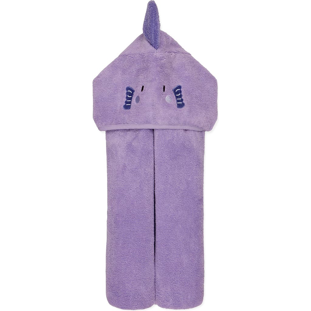 Mori Kids' Hooded Towel In Purple