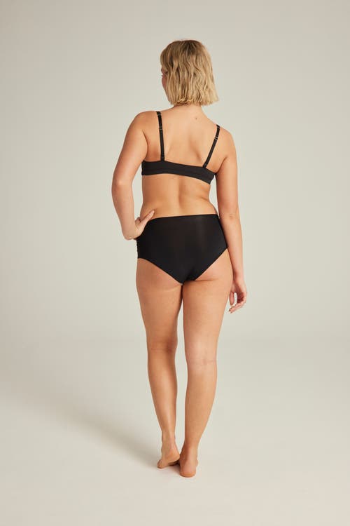 Shop Nudea The Stretch High Waisted Brief In Black