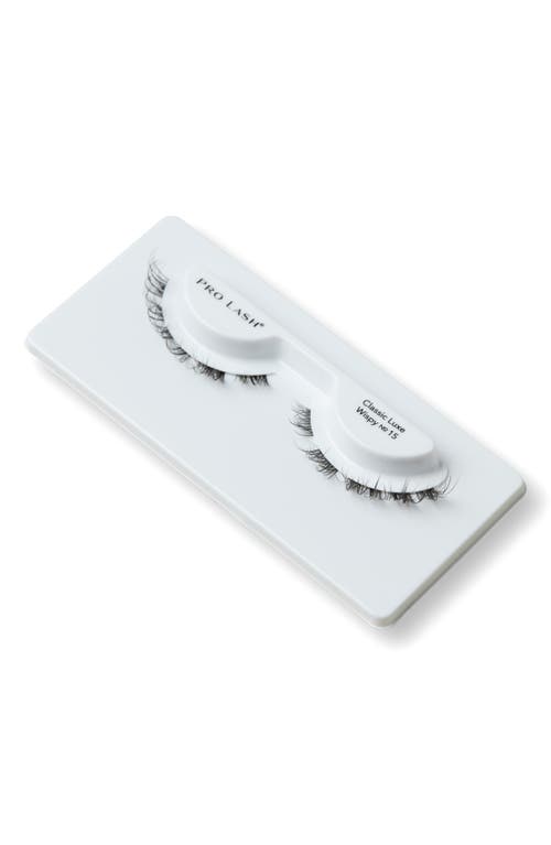Pro Lash Single False Lash Set In Classic Luxe Wispy No. 15