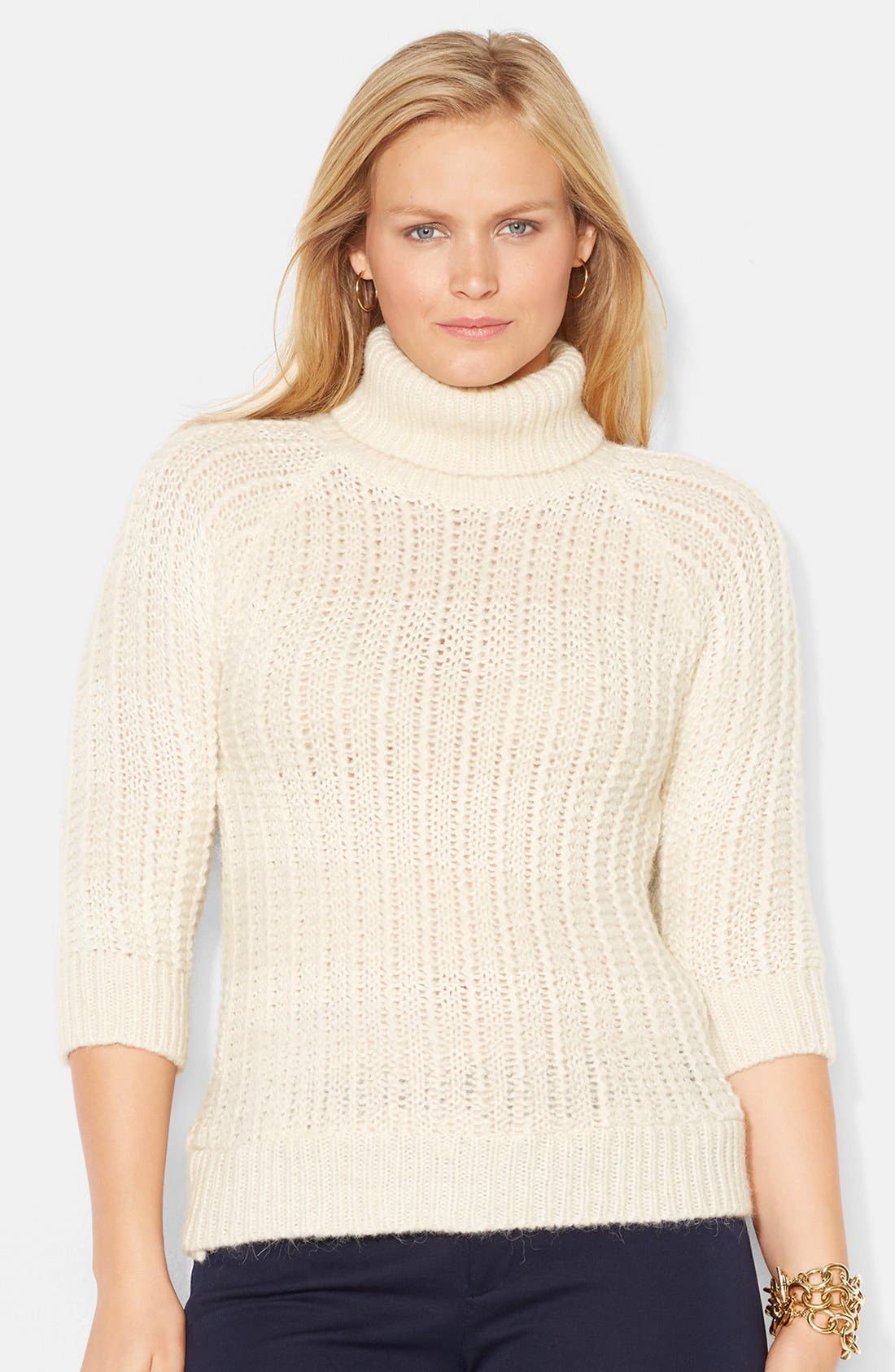 ralph lauren plus size turtleneck sweater