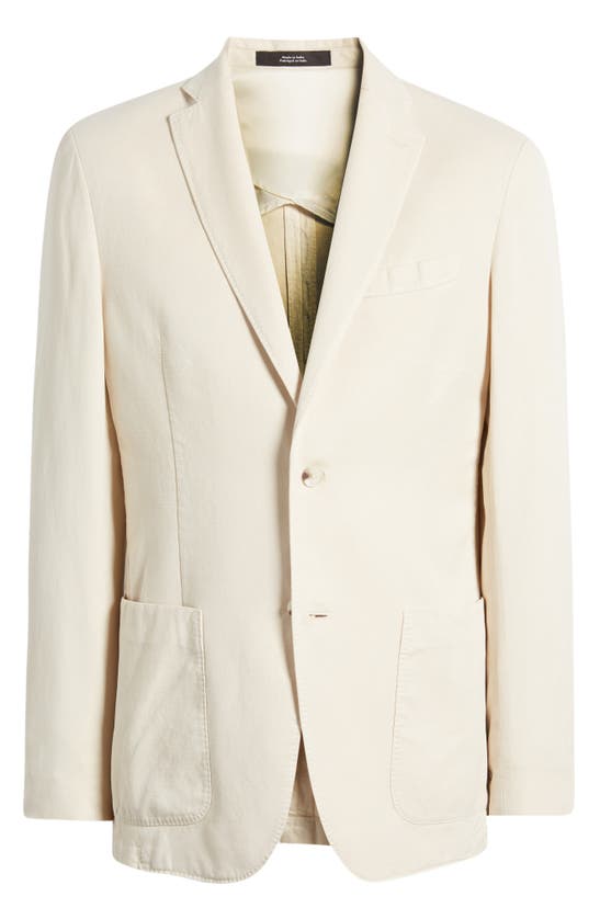 Shop Nordstrom Lyocell & Cotton Sport Coat In Grey Moonbeam
