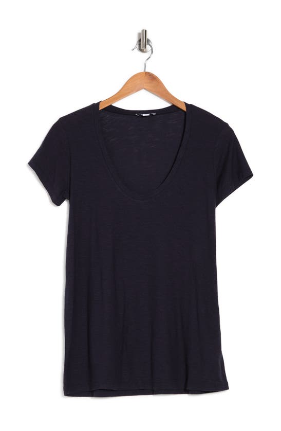 James Perse Deep V-neck T-shirt In Constellation