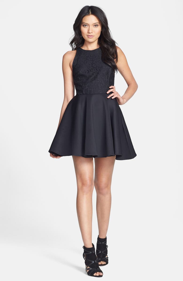 Keepsake the Label 'Almost Over' Lace Bodice Minidress | Nordstrom