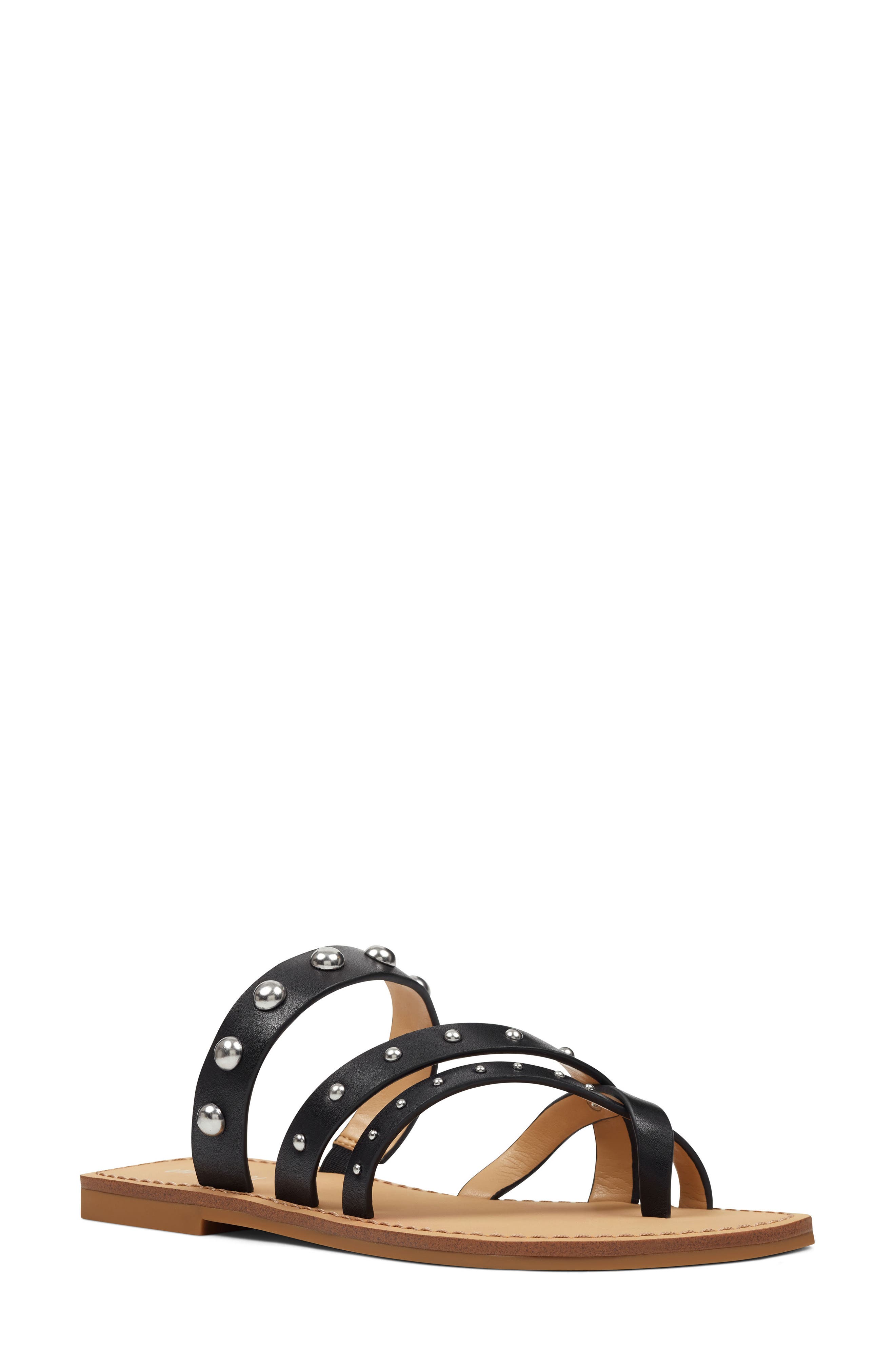 nine west studded flats