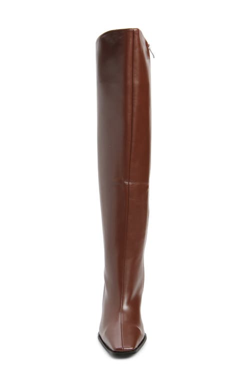 Shop Azalea Wang Graciella Knee High Boot In Brown