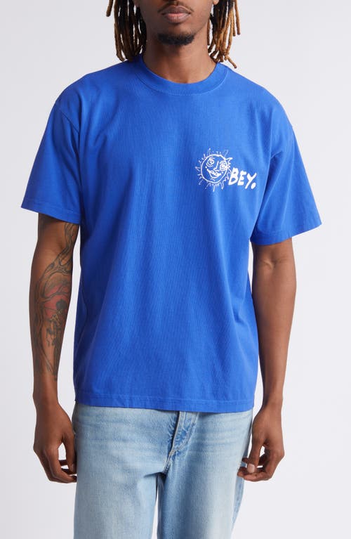Disorder Graphic T-Shirt in Surf Blue