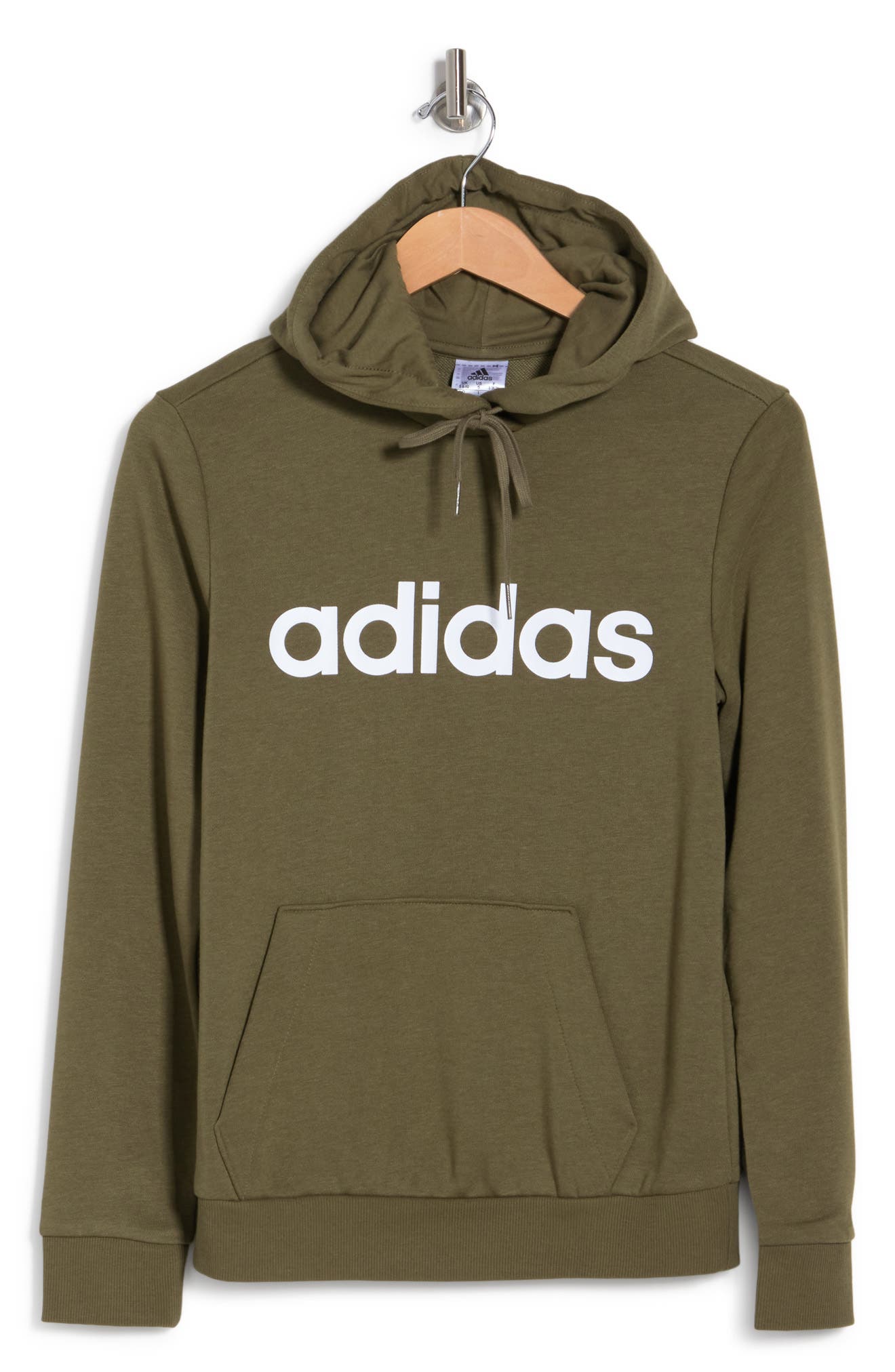 adidas drawstring hoodie