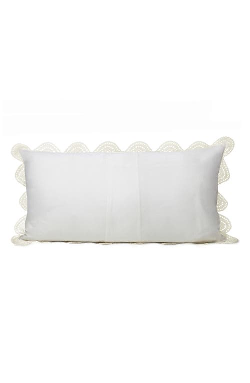 Melange Home Handstitched 2-pack Crochet Shams In Beige
