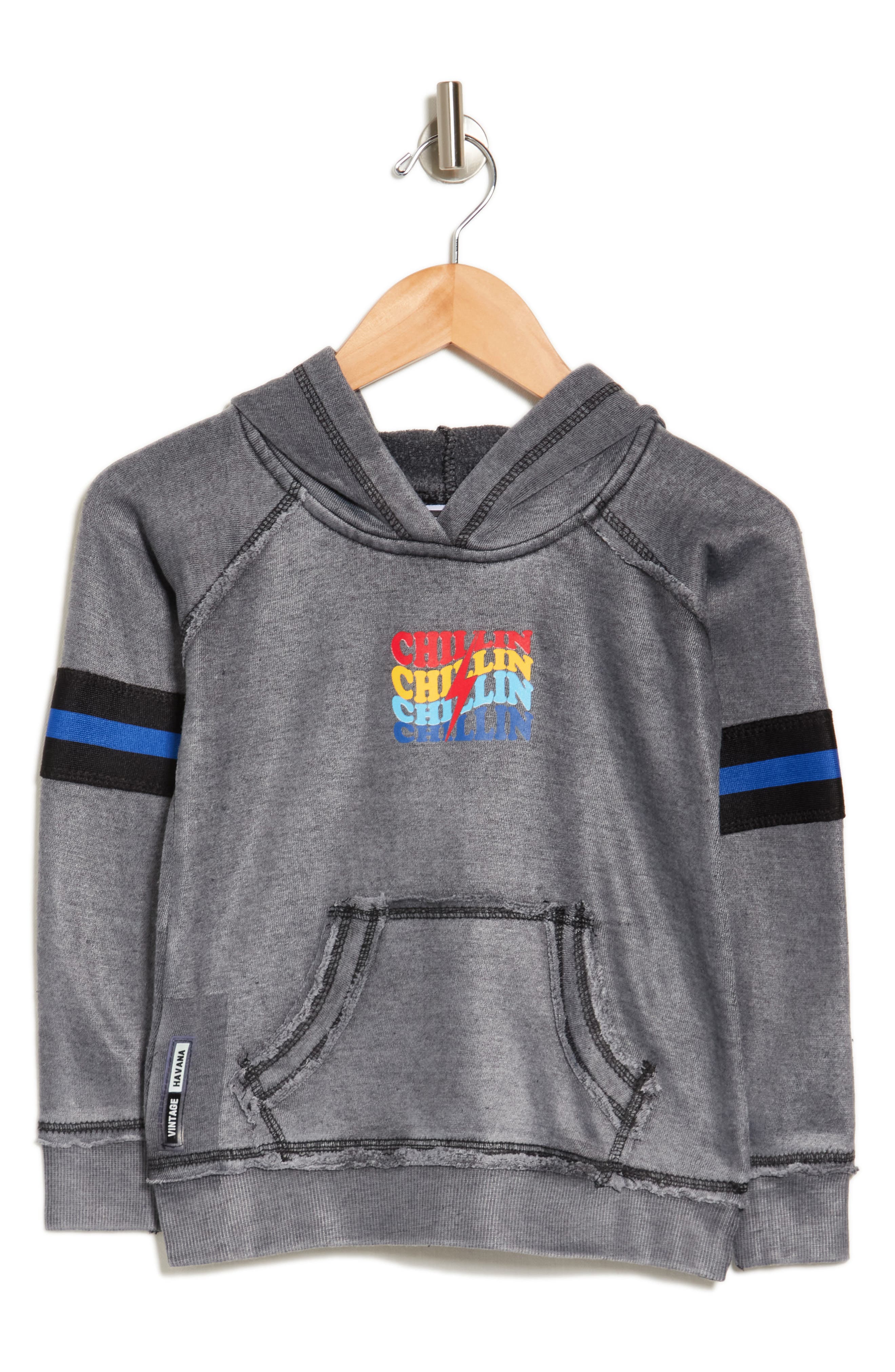 Kid Boy/Kid Girl Casual Stripe Pullover Sweatshirt